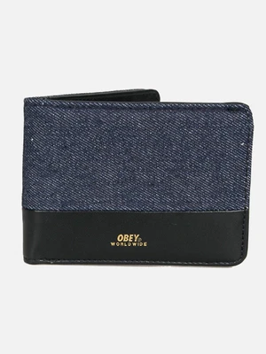 (100310091)GENTRY DENIM BI FOLD WLT DENIM-BLK