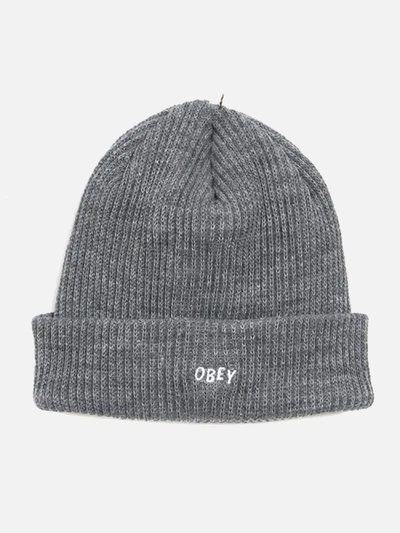 (100030102)HANGMAN BEANIE-H.GRY