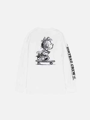 PIGPEN L/S TEE-WHT