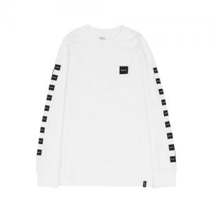 BUNNY HOP L/S TEE-WHT/BLK