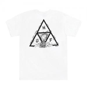 PIGPEN TRIPLE TRIANGLE TEE-WHT
