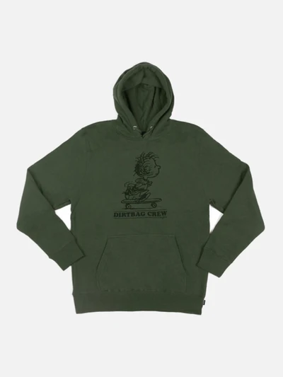 HUF X PIGPEN PULLOVER HOOD-OLV