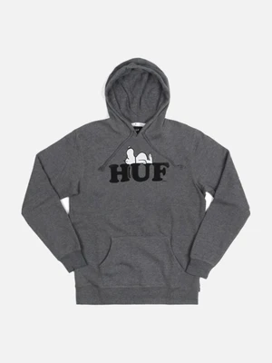 HUF X SNOOPY PULLOVER HOOD-G.HEA