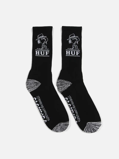 SPIKE CREW SOCK-BLK