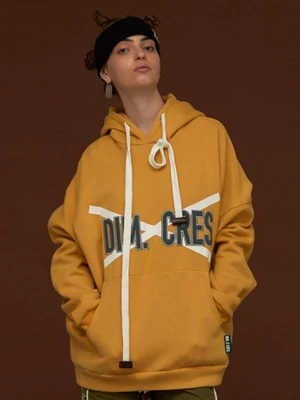 DIM X-LOGO HOODIE_YELLOW