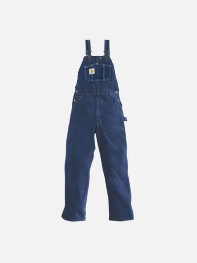 (R07) 워시드 데님 카펜터 BIB 오버롤 DST