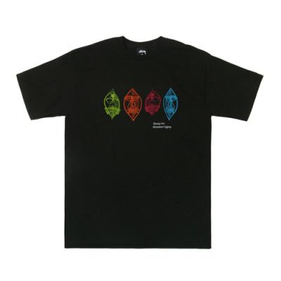 4 MASKS TEE-BLK