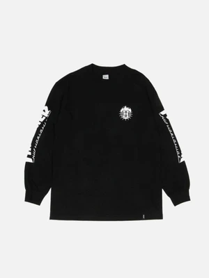 (TS65M02)THRASHER TDS LS TEE-BLK