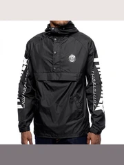 (JK65M02)THRASHER TDS ANORAK-BLK