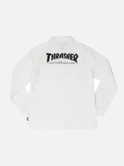(JK65M01)THRASHER TDS CHORE JACKET-OFFWH