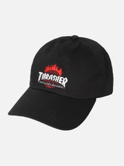 (HT65M03)THRASHER TDS CURVE VISOR 6 PNL-BLK