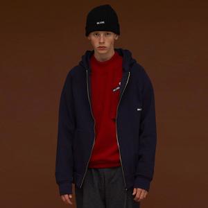 DIM. HOOD ZIP-UP_NAVY