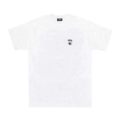 STOCK CROWN TEE-WHT