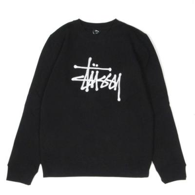 CHAIN STITCH APP. CREW-BLACK