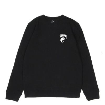 STOCK YIN YANG CREW-BLACK