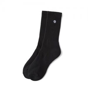 MINI SS-LINK CREW SOCKS-BLACK