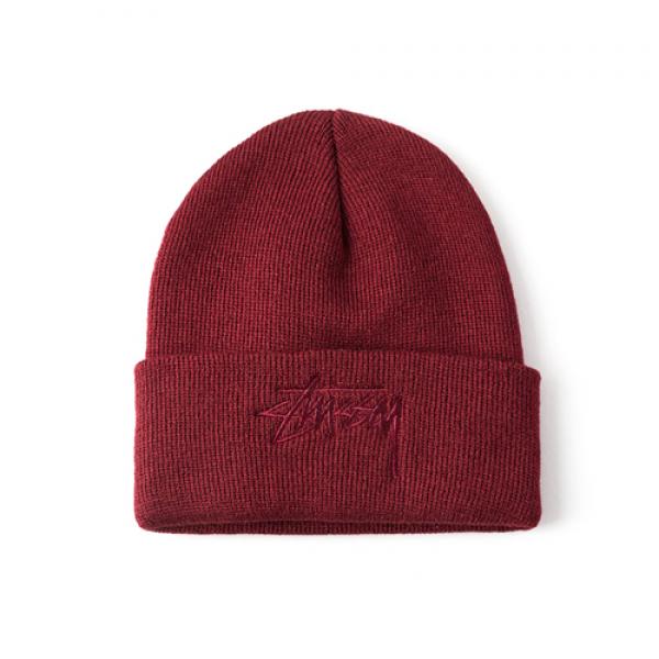 TONAL STOCK CUFF BEANIE-BURG