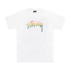 STOCK FADE TEE-WHT