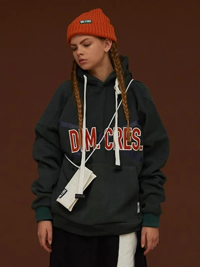 DIM X-LOGO HOODIE_GREEN