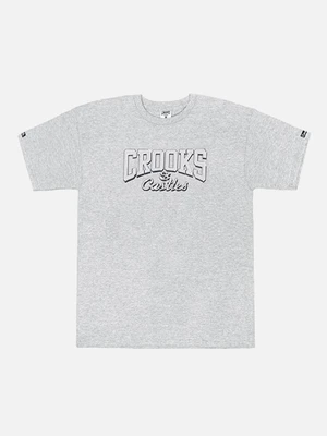 CORE EMBLEM SS TEE-HEATHER GREY(1520702-2)
