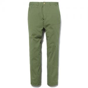 WASHED CHINO PANTS -OLV