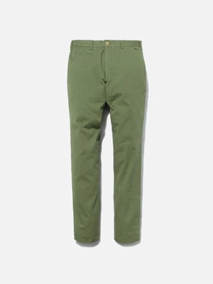 WASHED CHINO PANTS -OLV