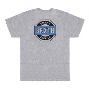 OCTANE S/S STND TEE-HTGRY
