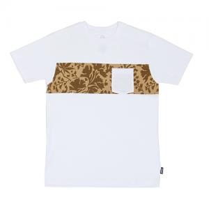 SPRINGFIELD CAMO POCKET TEE - WHT