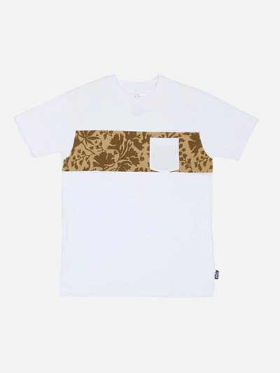 SPRINGFIELD CAMO POCKET TEE - WHT