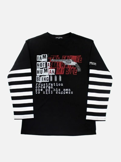 THE FAILURE IS ALWAYS ON MY SIDE T-SHIRTS 2-BLACK
