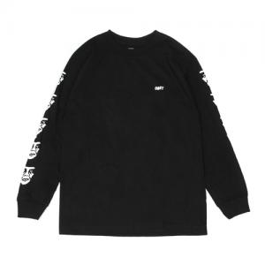 (164901247)THE CREEPER LS TEE-BLK