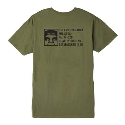 (163081370)HALF FACE MIL SPEC TEE-OLV