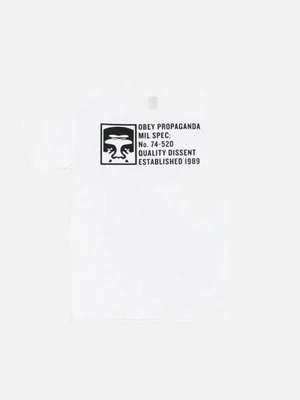 (163081370)HALF FACE MIL SPEC TEE-WHT
