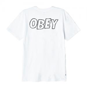 (166521319)OBEY LO-FI PREMIUM TEE-WHT