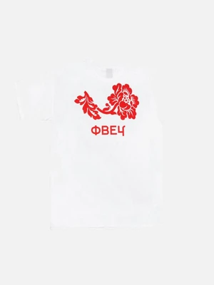 (163081367)OBEY FLOWER TEE-WHT