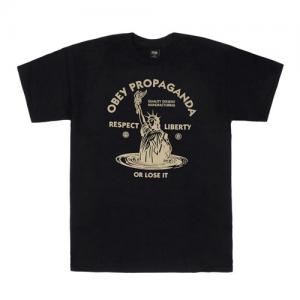 (163081359)LADY LIBERTY TEE-BLK