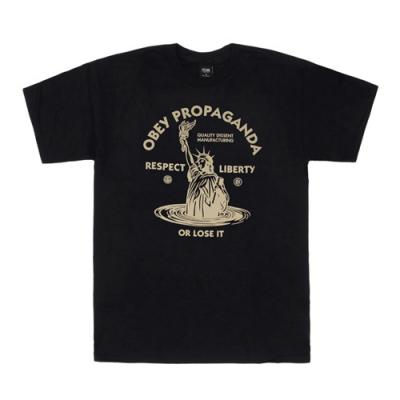 (163081359)LADY LIBERTY TEE-BLK