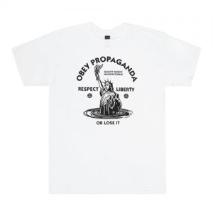 (163081359)LADY LIBERTY TEE-WHT