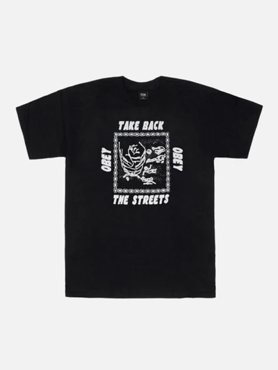 (163081412)TAKE BACK THE STREETS TEE-BLK