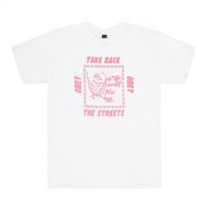 (163081412)TAKE BACK THE STREETS TEE-WHT