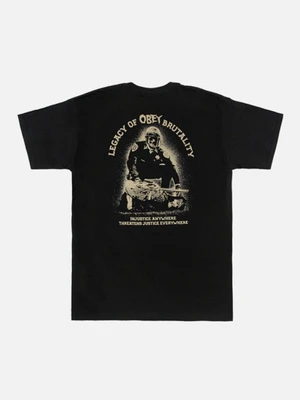 (163081360)OBEY LEGACY OF BRUTALITY TEE-BLK