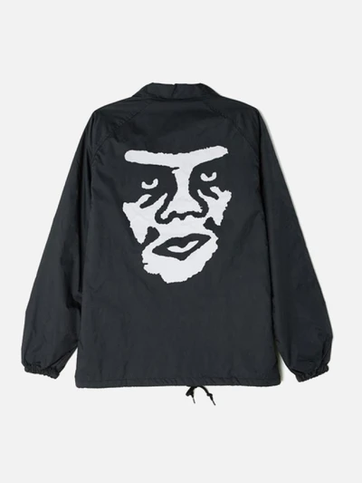 (125001247)THE CREEPER COACH JACKET-BLK