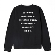 (111741396)OBEY UNDERGROUND WORLDWIDE CREW-BLK