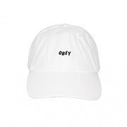 (100580037)JUMBLE BAR HAT II 6 PANEL HAT-WHT