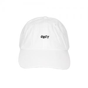 (100580037)JUMBLE BAR HAT II 6 PANEL HAT-WHT