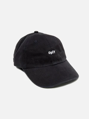 (100580037)JUMBLE BAR HAT II 6 PANEL HAT-BLK