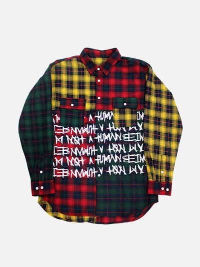 TARTAN CHECK PATCH SHIRTS