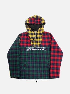 TARTAN CHECK PATCH ANORAK