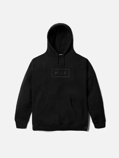 CLASSIC BAR LOGO PULLOVER HOOD-BLK