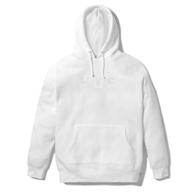 OG LOGO PULLOVER HOOD-WHT